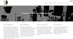 Desktop Screenshot of casting-barrandov.cz